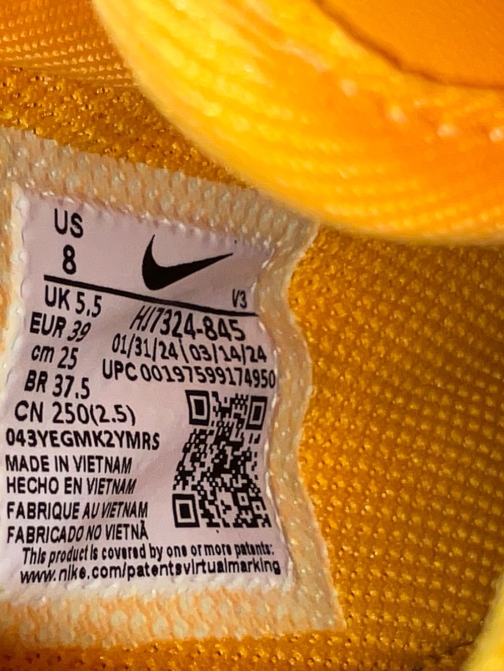 Nike Air Force 1. Laser Orange. US Women’s 8/Men’s 6.5/EUR 39. NWOT/Box - Picture 7 of 7